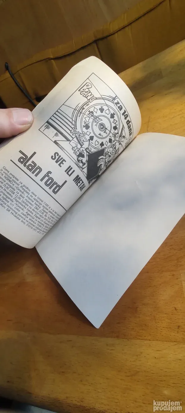 Alan Ford Superstrip (Vjesnik) br:371- Crveni auto