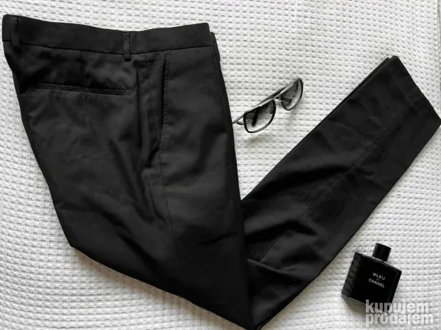 ERMENEGILDO ZEGNA ORIGINAL NOVE vunene pantalone 52 M