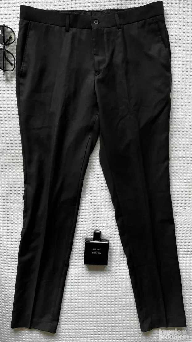 ERMENEGILDO ZEGNA ORIGINAL NOVE vunene pantalone 52 M
