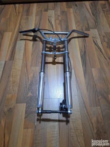 Viljuska,osovina,volan,kociona klesta sa plocicama Pocket Bi