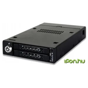 Icydock Mb992skr-b Rugged Full Metal Dual Bay Raid 2.5” Sata