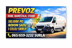 Prevoz robe i selidbe – brzo, sigurno i pouzdano
