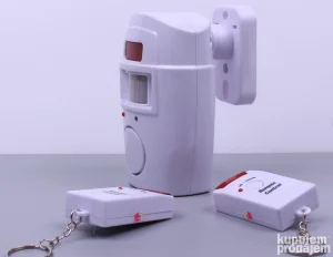 Alarm sa senzorom pokreta i dva daljinska upravljaca