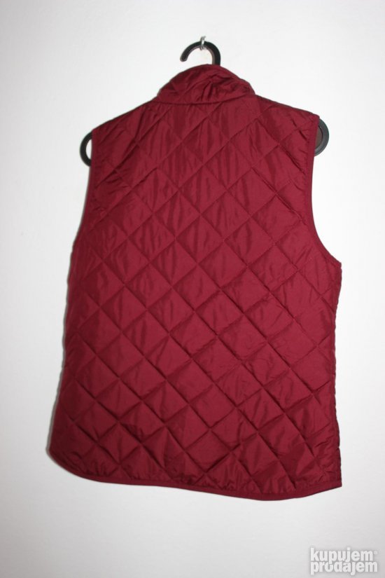 old navy S/36 zenski tanij stepani prsluk crveni