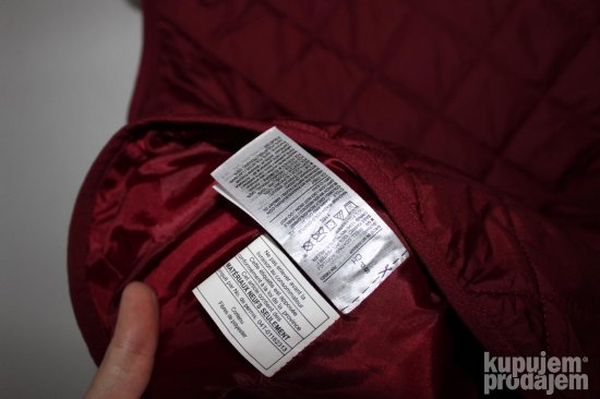 old navy S/36 zenski tanij stepani prsluk crveni