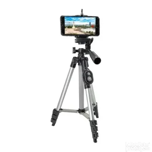 Tripod držač stalak za mobilni telefon/kamere 3888 - srebrna