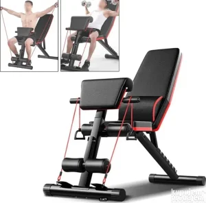 Visenamenska sklopiva benc klupa fitnes teretana-visenamensk