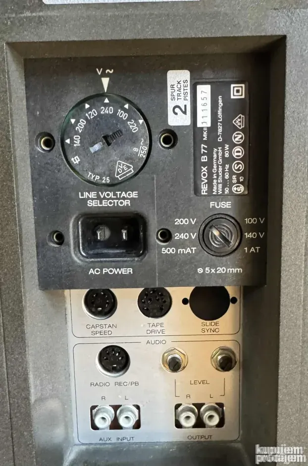 REVOX B-77 MK II (magnetofon)