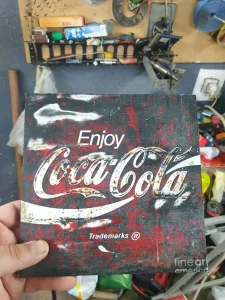 Coca cola drvo reklama