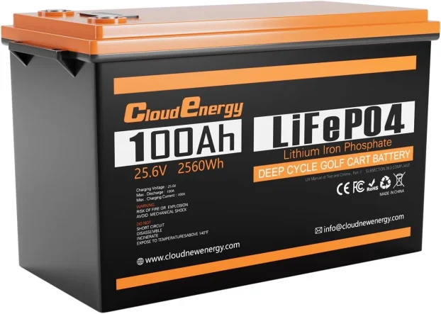 CloudEnergyLiFePO4Battery-24V,100Ah