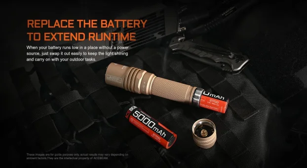 ACEBEAM W10 Pro domet do 1425m