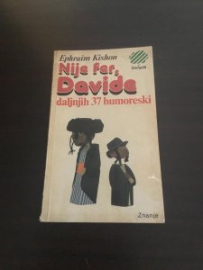 KNJIGA - Nije fer, Davide od sjajnog Ephraim Kishon-a