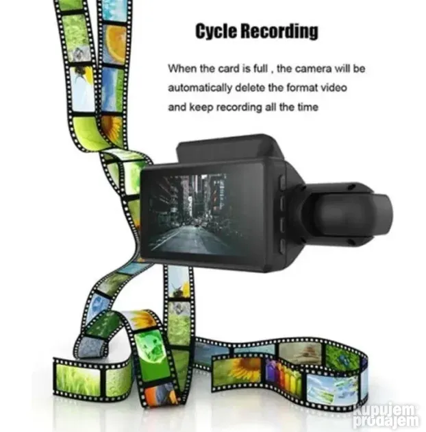 Vehicle BlackBox DVR - Dual Lens - 1080P