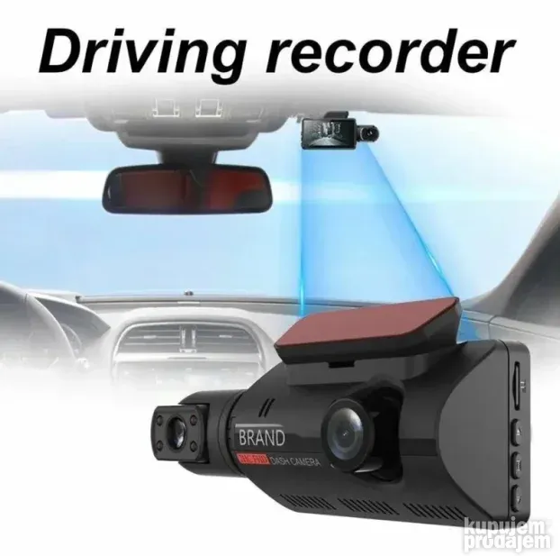 Vehicle BlackBox DVR - Dual Lens - 1080P