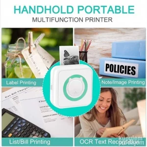 Mali mini štampač - bežični prenosni štampač FUN PRINT  Novo