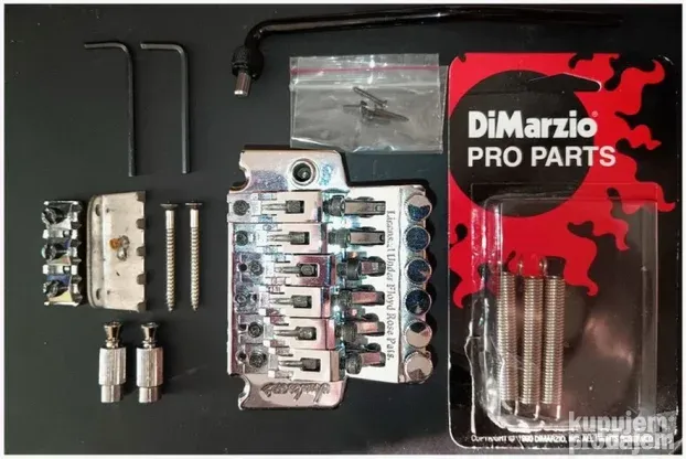 Jackson JT-580 Chrome Licensed Floyd Rose Lo Pro Upgraded