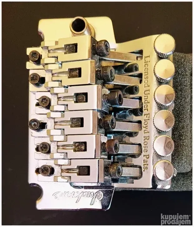 Jackson JT-580 Chrome Licensed Floyd Rose Lo Pro Upgraded