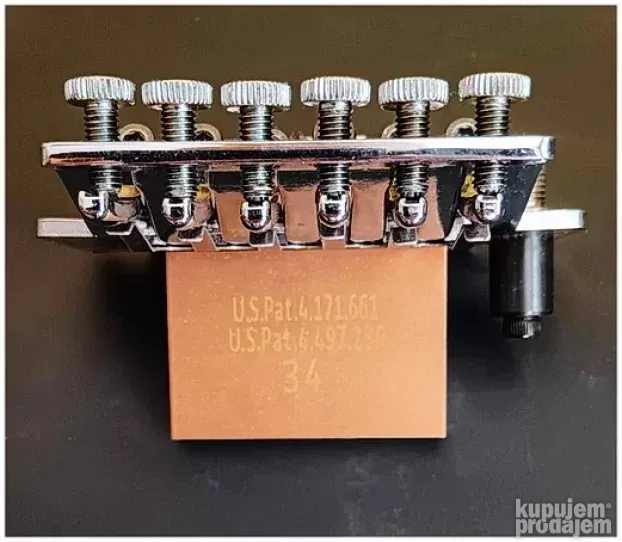 Jackson JT-580 Chrome Licensed Floyd Rose Lo Pro Upgraded