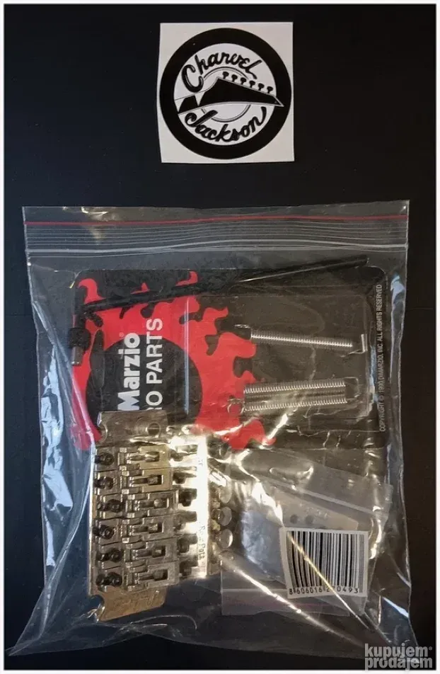 Jackson JT-580 Chrome Licensed Floyd Rose Lo Pro Upgraded