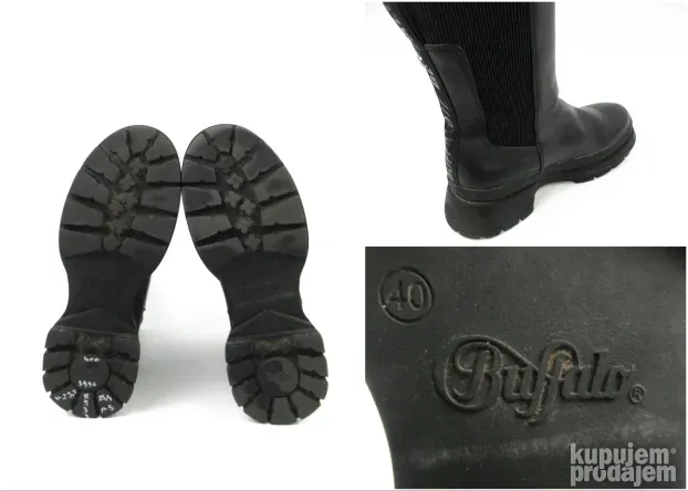 Buffalo oversized čizme R532