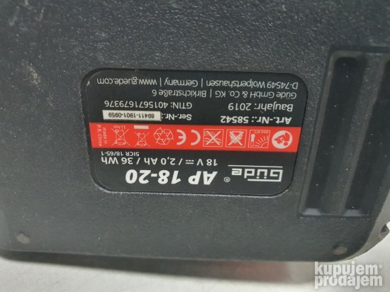 Bezicni Trimer GUDE RT 18-201-05