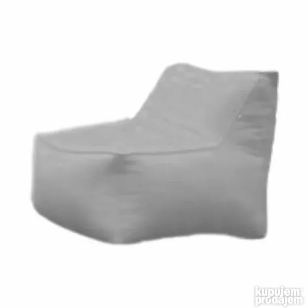 Lazy Bag fotelja svetlo siva