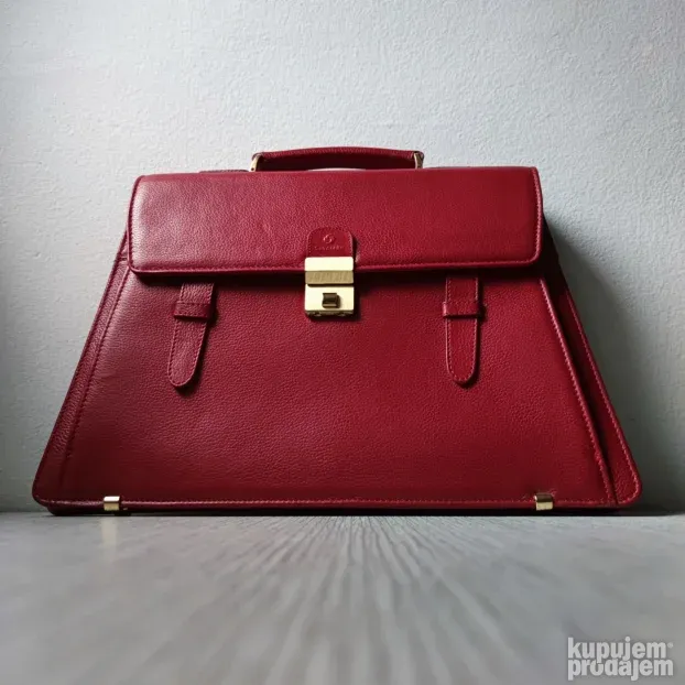 SAMSONITE ženska kožna poslovna torba - Made in Italy