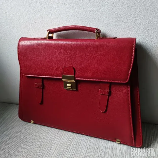 SAMSONITE ženska kožna poslovna torba - Made in Italy