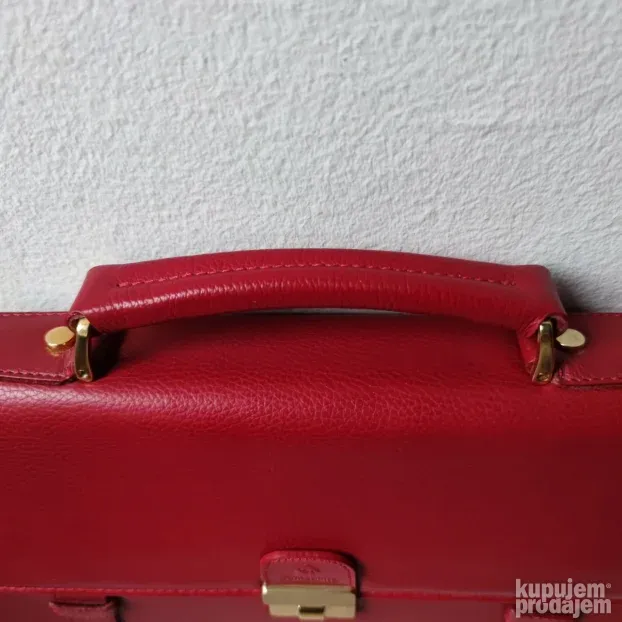 SAMSONITE ženska kožna poslovna torba - Made in Italy