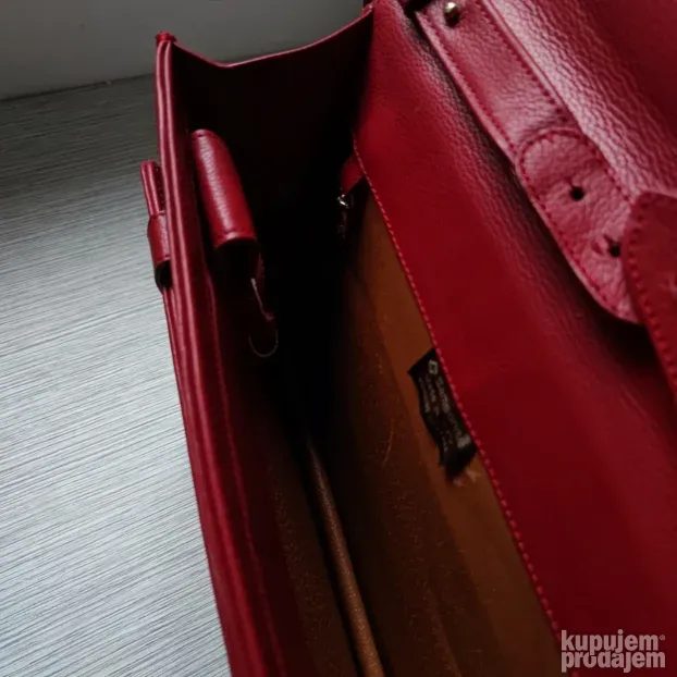 SAMSONITE ženska kožna poslovna torba - Made in Italy