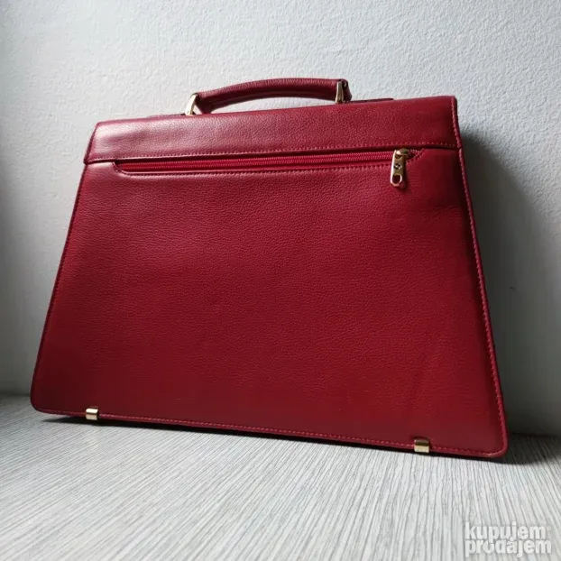 SAMSONITE ženska kožna poslovna torba - Made in Italy