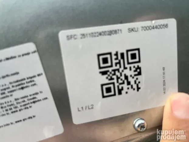 VES MASINA Beko 1-7kg 1000 obrt displej inverter WUE7511DXWW