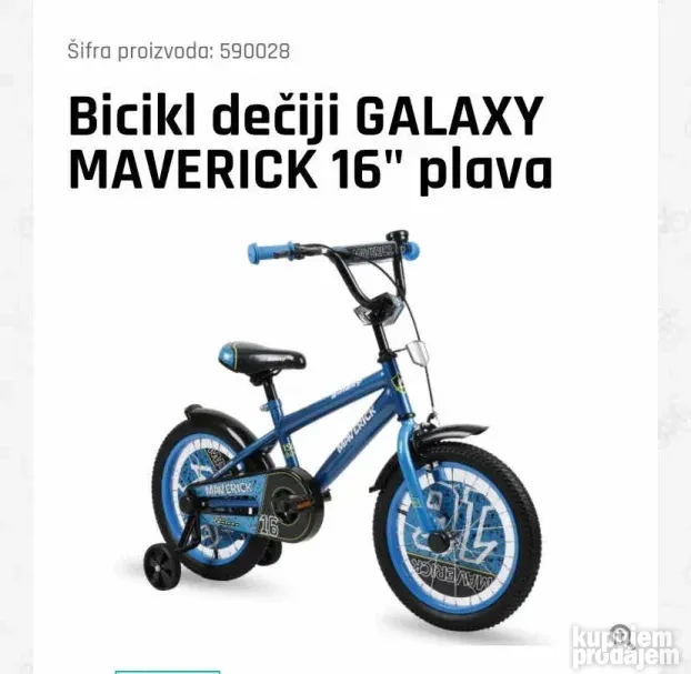 bicikl za decu 16-ica