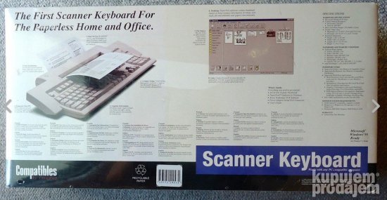 Compaq Compatibles Scanner Keyboard 1996 File fax copy Machi