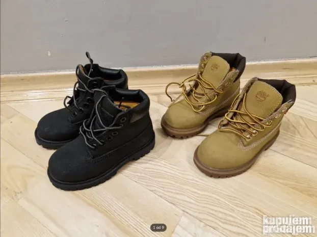 Timberland Decije Cizme CRNI HELCORE NOVO 10/10