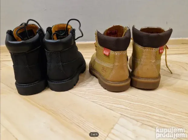Timberland Decije Cizme CRNI HELCORE NOVO 10/10