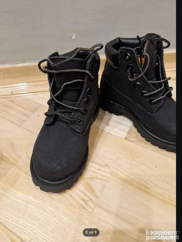 Timberland Decije Cizme CRNI HELCORE NOVO 10/10