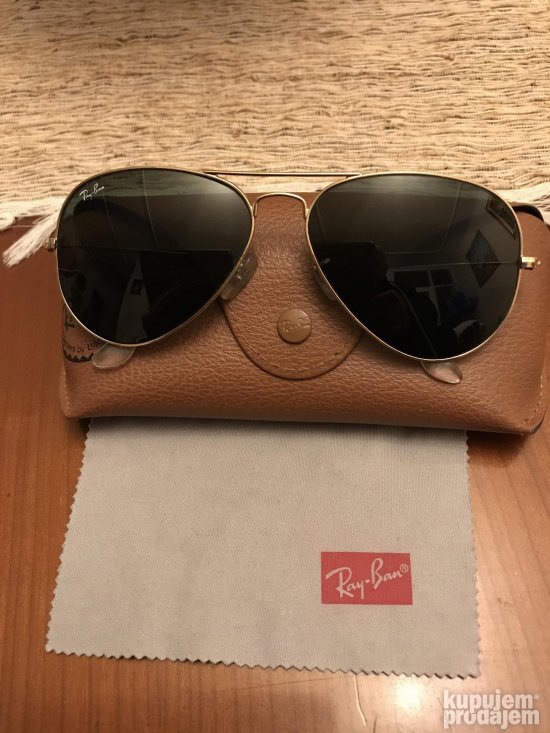 Original Ray Ban Aviator RB 3025 naocare KupujemProdajem