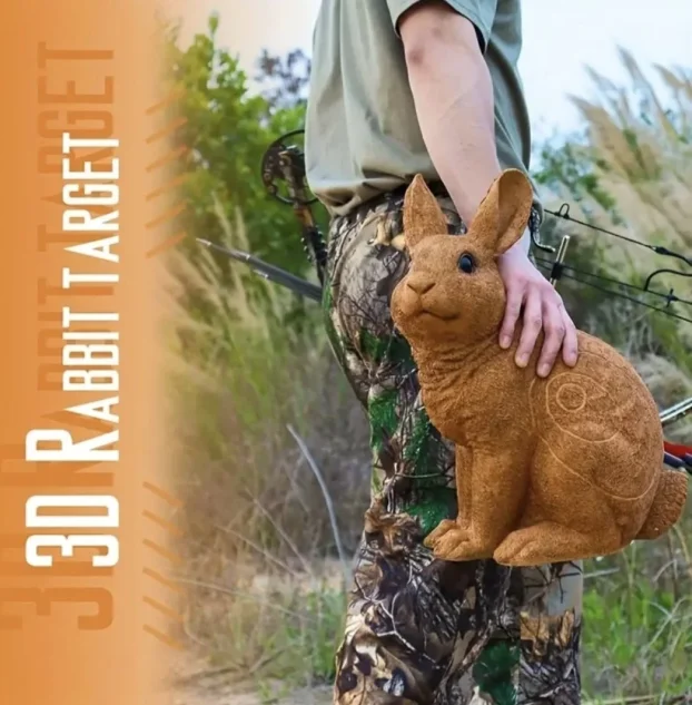 Meta za Streličarstvo 3D - ZEC - 45 x 35cm.