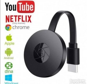 Chromecast povezivanje preko telefona na tv