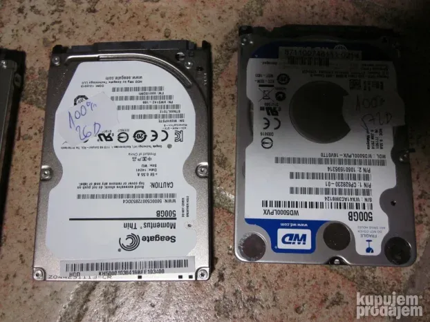 HDD za laptop 80GB-1TB   2.5inca
