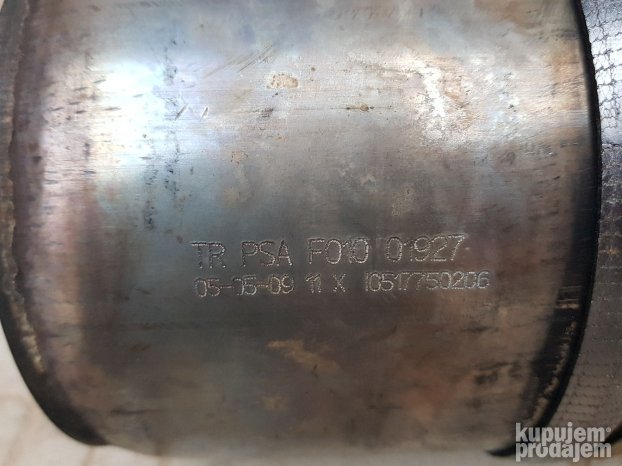 DPF filter za 1.6 HDI 80kw Peugeot Pežo Citroen