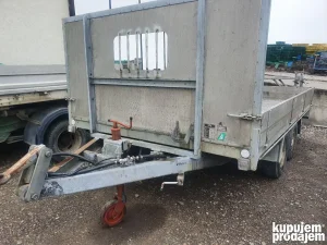 Prikolica  za Bager Vazdusno Kocenje