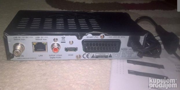 MegaSat HD510se & Xoro HRS 8660 & Dream 500C Satelitski r