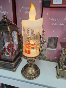 Novogodišnja sveća lampa