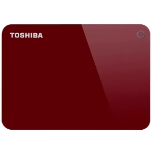 Toshiba Canvio Advance 4tb 2.5" Usb 3.0 Red Hdtca40er3ca