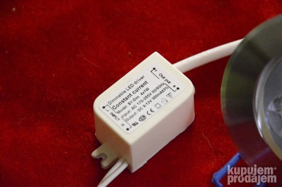 LED ugradna rozetna 4 x 1W