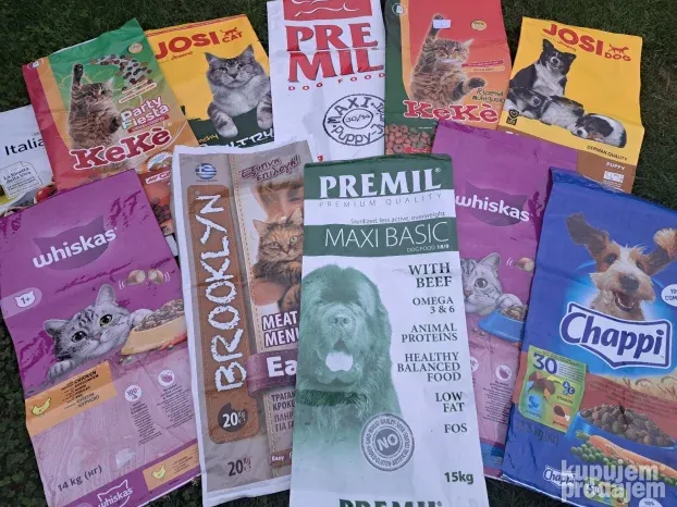 PVC džakovi od hrane za pse i mačke