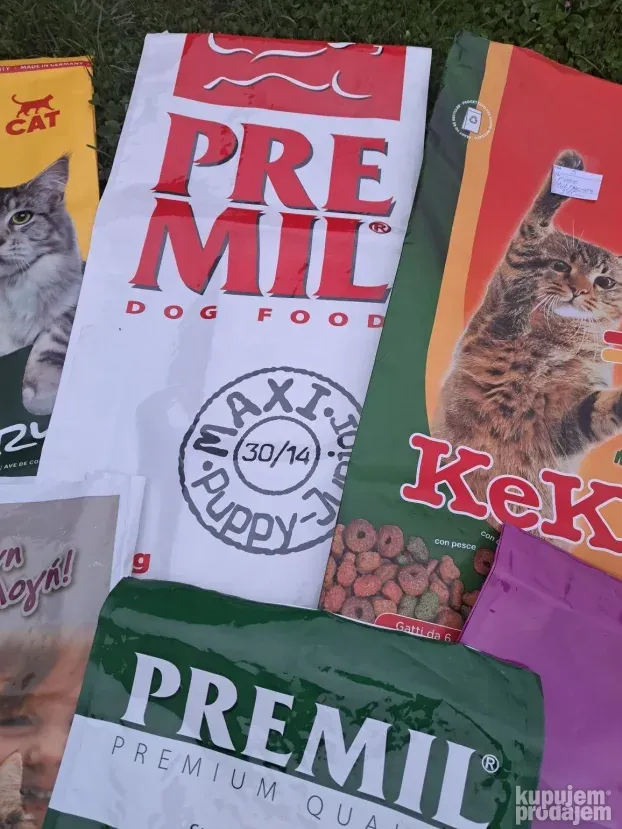 PVC džakovi od hrane za pse i mačke