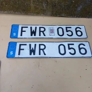 Stare švedske tablice